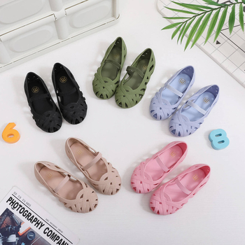 Dječje cipele Bird's Nest – ljetne slip-on sandale, PVC gornji dio i potplat, za djevojčice, proljeće 2025 izlazak