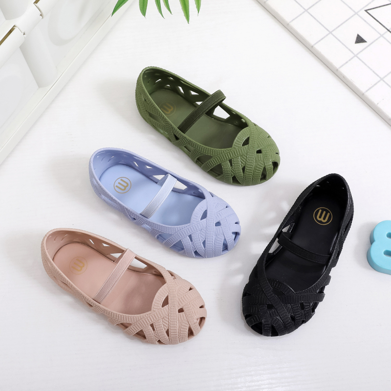 Dječje cipele Bird's Nest – ljetne slip-on sandale, PVC gornji dio i potplat, za djevojčice, proljeće 2025 izlazak