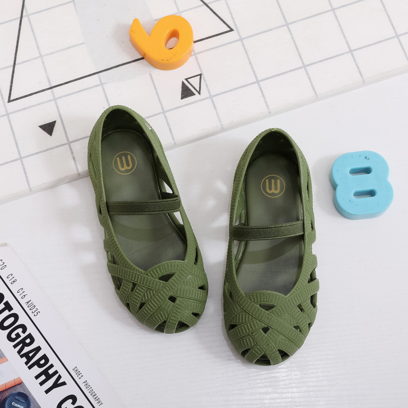 Dječje cipele Bird's Nest – ljetne slip-on sandale, PVC gornji dio i potplat, za djevojčice, proljeće 2025 izlazak