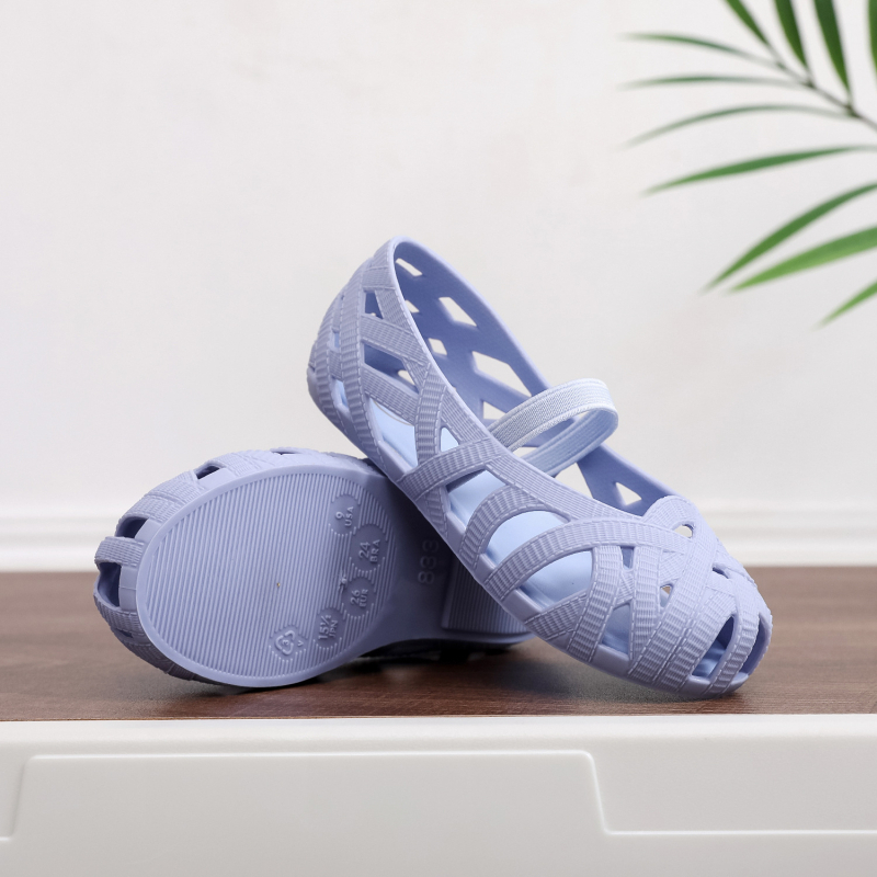 Dječje cipele Bird's Nest – ljetne slip-on sandale, PVC gornji dio i potplat, za djevojčice, proljeće 2025 izlazak