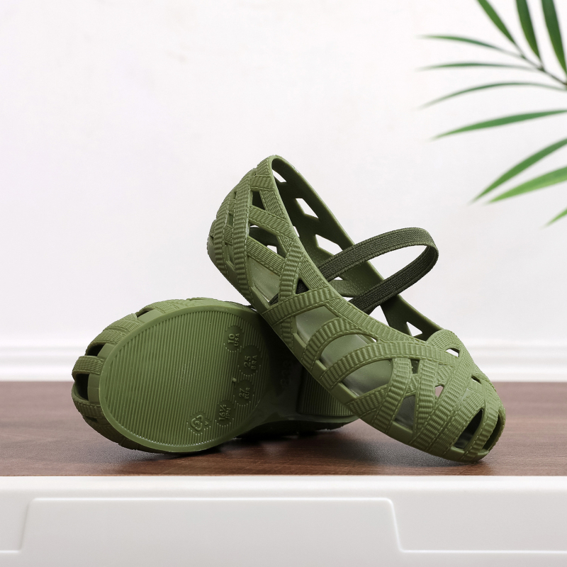 Dječje cipele Bird's Nest – ljetne slip-on sandale, PVC gornji dio i potplat, za djevojčice, proljeće 2025 izlazak