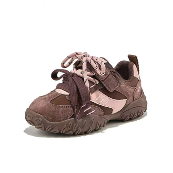 Pantofi sport pentru copii Forrest Gump, cu fleece pe interior, talpă din cauciuc, închidere Velcro, unisex, pentru iarnă, primăvară și toamnă