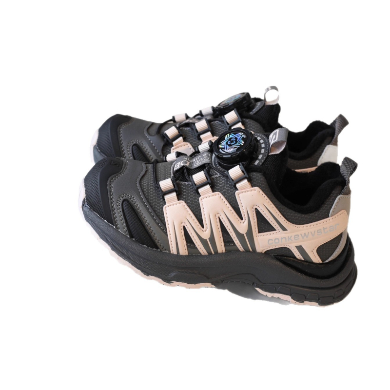 Dječje unisex tenisice Dad Shoes s gumom, gornji dio od Super Fiber materijala, zatvarač s rotirajućim gumbom, uzorak u boji, za zimu, proljeće i jesen