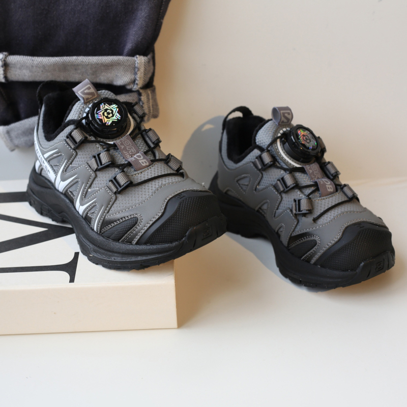 Dječje unisex tenisice Dad Shoes s gumom, gornji dio od Super Fiber materijala, zatvarač s rotirajućim gumbom, uzorak u boji, za zimu, proljeće i jesen