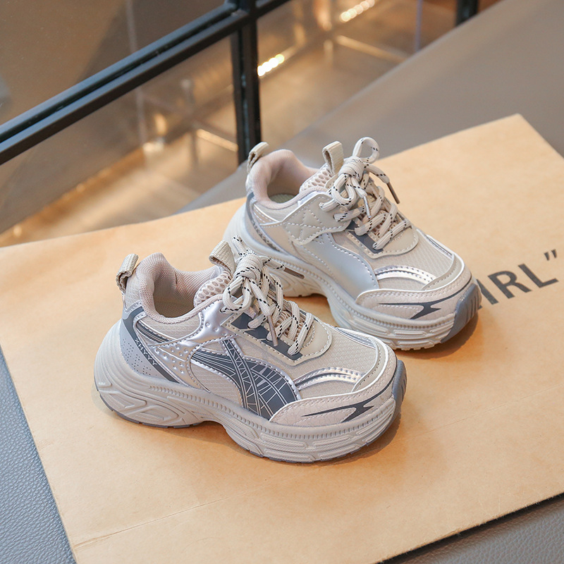 Tenisice za djecu u stilu 'dad shoes', proljetno-jesenski model 2026, sportske, mekana potplata, udobne za djevojčice