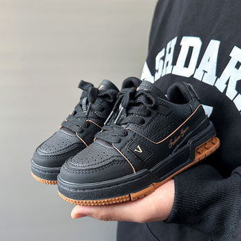 Pantofi sport unisex pentru copii, cu talpă joasă – partea superioară din microfibră, talpă din cauciuc, închidere Velcro, respirabili și rezistenți, pentru primăvară și toamnă.