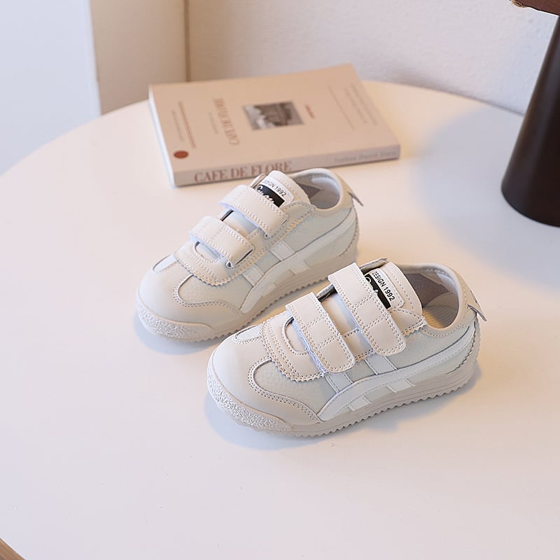 Adidași pentru copii pentru alergare – parte superioară din microfibră, respirabili, anti-derapare, talpă din cauciuc, închidere Velcro, pentru 1–6 ani