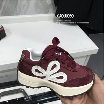 Dječje tenisice inspirirane Forrestom Gumpom: gornji dio od kože + mikrovlakna, Velcro kopčanje, gumasti protuklizni potplat, za proljeće i jesen, unisex, za djecu 4-16 godina