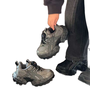 Dječje tenisice u stilu Dad shoes, gornji dio od mrežice, Velcro zatvarač, EVA đon, uzrast 7–16 godina