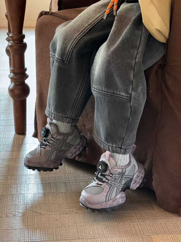 Dječje tenisice u stilu Dad shoes, gornji dio od mrežice, Velcro zatvarač, EVA đon, uzrast 7–16 godina