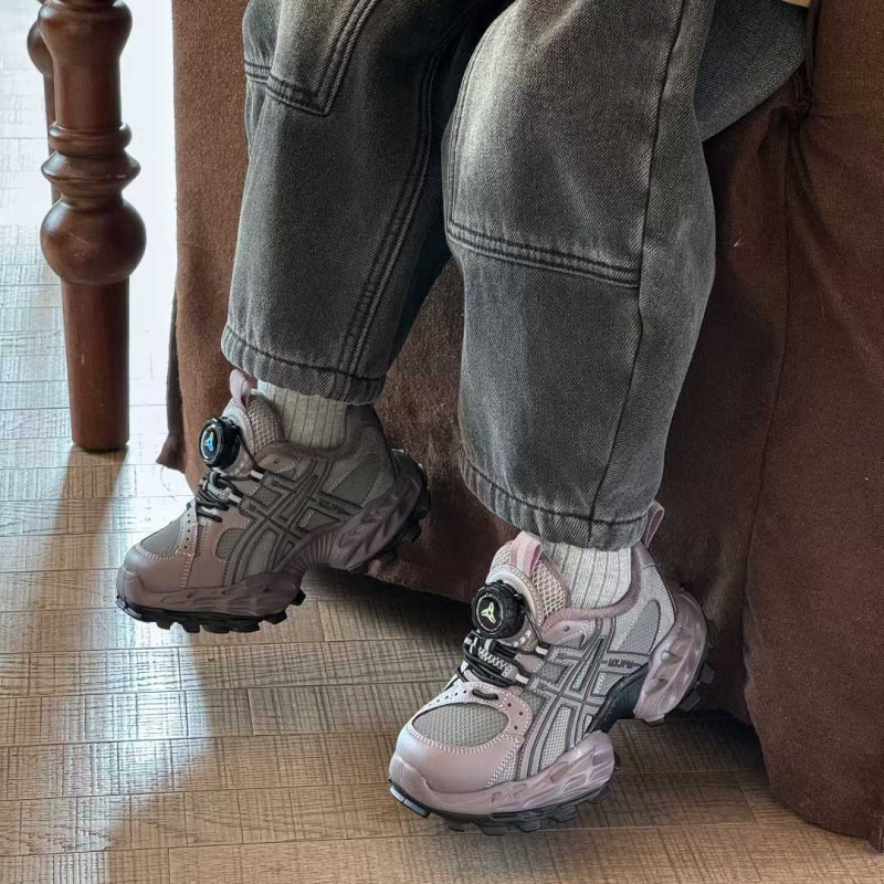 Dječje tenisice u stilu Dad shoes, gornji dio od mrežice, Velcro zatvarač, EVA đon, uzrast 7–16 godina
