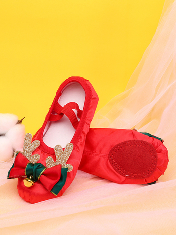 Vaikų baleto bateliai mergaitėms su kompozito padu