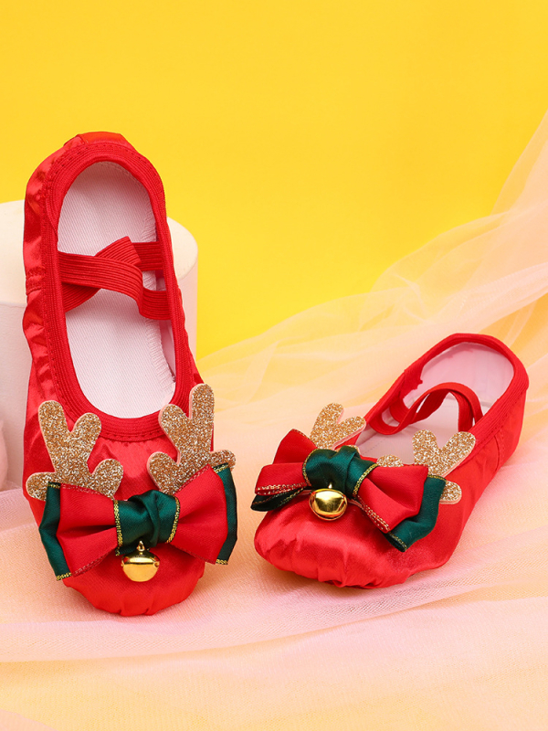 Vaikų baleto bateliai mergaitėms su kompozito padu