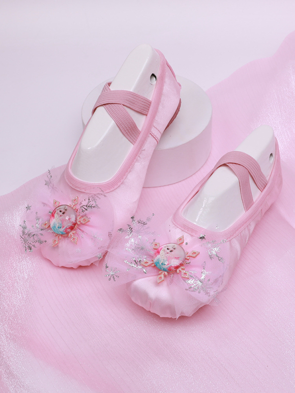 Baleto bateliai mergaitėms, kompozicinė pada, viršutinė dalis: sintetinė oda ir medvilnės audinys, kvėpuojantys, lengvi, atsparūs dėvėjimui