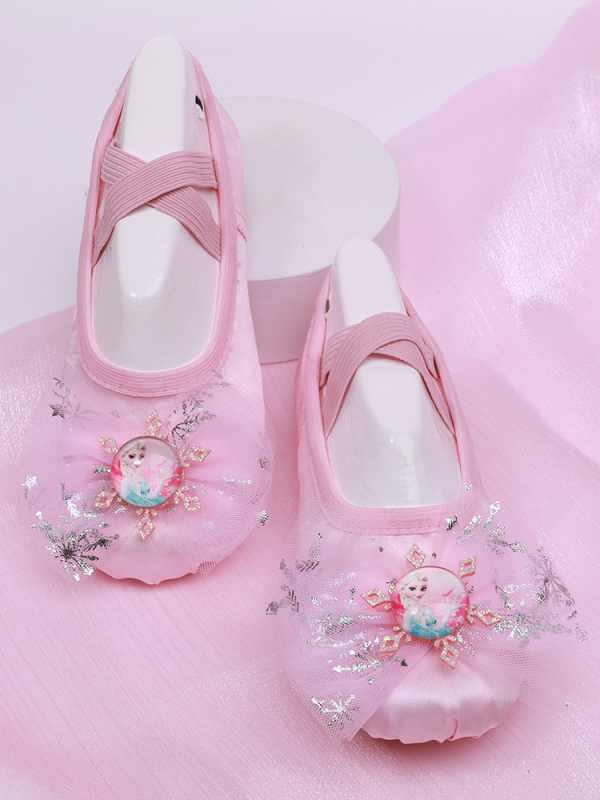 Baleto bateliai mergaitėms, kompozicinė pada, viršutinė dalis: sintetinė oda ir medvilnės audinys, kvėpuojantys, lengvi, atsparūs dėvėjimui