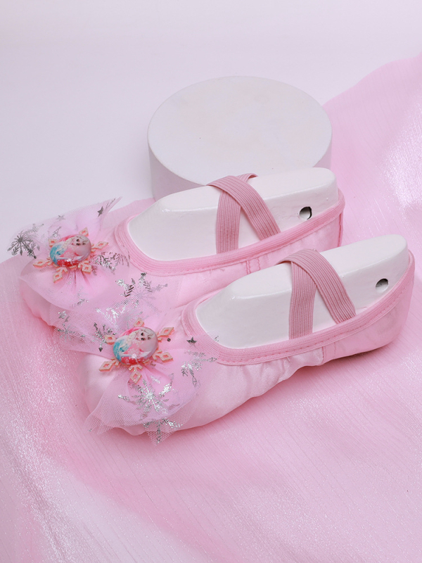 Baleto bateliai mergaitėms, kompozicinė pada, viršutinė dalis: sintetinė oda ir medvilnės audinys, kvėpuojantys, lengvi, atsparūs dėvėjimui