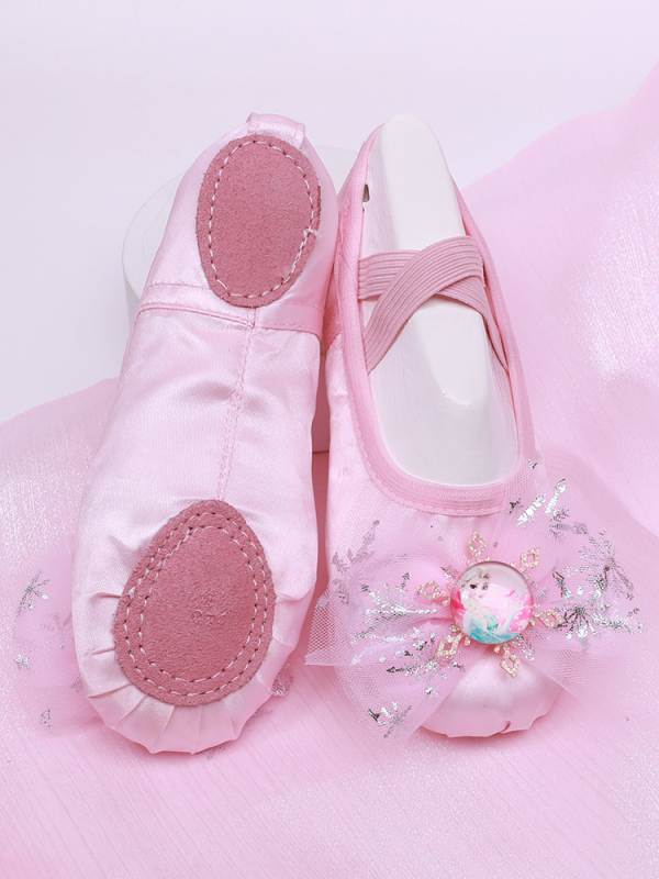 Baleto bateliai mergaitėms, kompozicinė pada, viršutinė dalis: sintetinė oda ir medvilnės audinys, kvėpuojantys, lengvi, atsparūs dėvėjimui