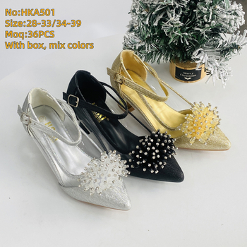 Vaikų šokių bateliai, PU viršus, PU įdėklas, pliušinis vidus, užsegimas sagtimi, Sweet Academy stilius