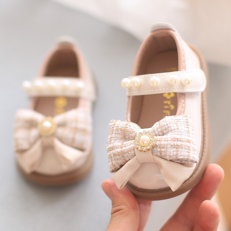 PU kožne cipelice za bebe djevojčice, meka podloga, Velcro zatvaranje, korejski stil princeze