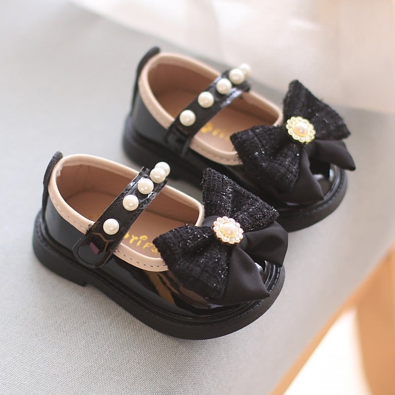 PU kožne cipelice za bebe djevojčice, meka podloga, Velcro zatvaranje, korejski stil princeze