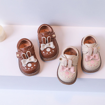 Pantofi pentru fetițe bebeluș - susțin respirabil din microfibră, închidere Velcro, talpă din cauciuc, pentru vârste 1–6 ani, primăvară și toamnă