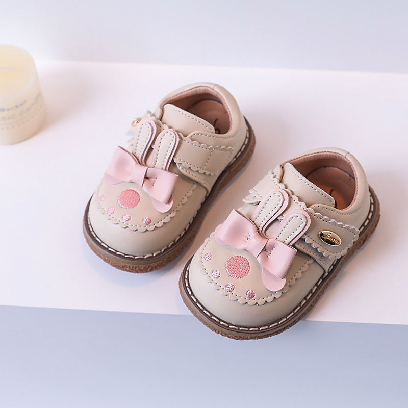 Pantofi pentru fetițe bebeluș - susțin respirabil din microfibră, închidere Velcro, talpă din cauciuc, pentru vârste 1–6 ani, primăvară și toamnă