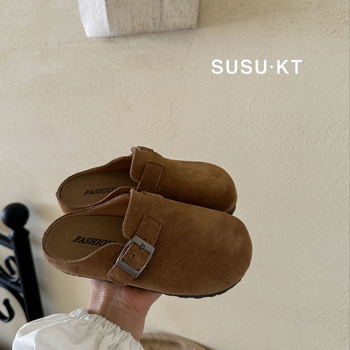 Dječje cipele s debelim potplatom i zatvorenim prstima, Birkenstock stil, casual, unisex