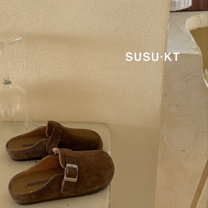 Dječje cipele s debelim potplatom i zatvorenim prstima, Birkenstock stil, casual, unisex