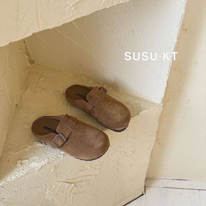 Dječje cipele s debelim potplatom i zatvorenim prstima, Birkenstock stil, casual, unisex