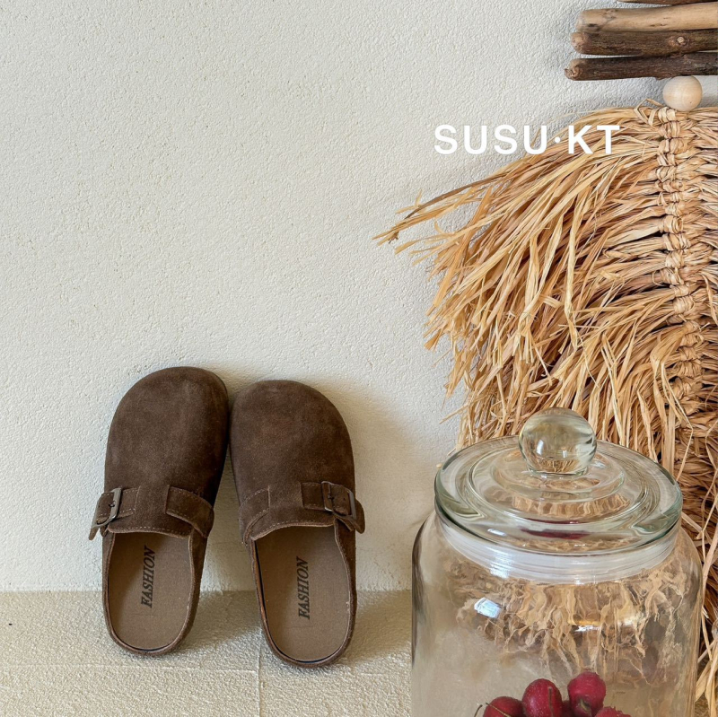 Dječje cipele s debelim potplatom i zatvorenim prstima, Birkenstock stil, casual, unisex