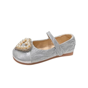 Lányoknak készült PU felső részű cipő, PU bélés, PU talpbetét, gumitalp, Velcro zár, koreai stílus, 4–16 év, tavasz-nyár-ősz