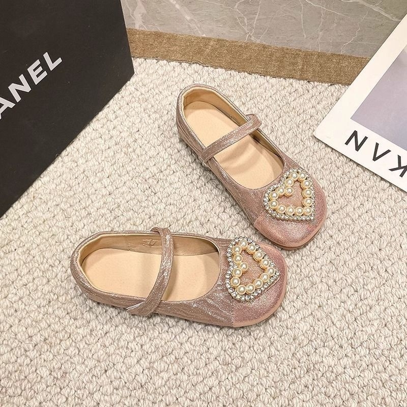 Lányoknak készült PU felső részű cipő, PU bélés, PU talpbetét, gumitalp, Velcro zár, koreai stílus, 4–16 év, tavasz-nyár-ősz