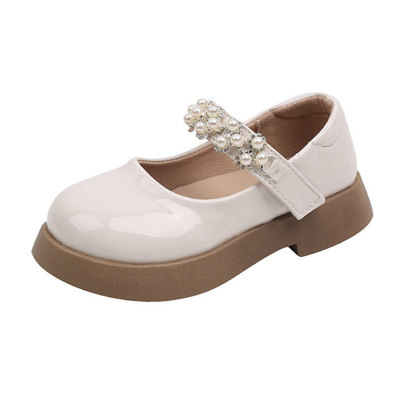 Gyerekeknek szóló táncicipő Velcro-pánttal, PU felsőrész, PU talpbetét, gumírozott talp, lányoknak 2–14 évesek