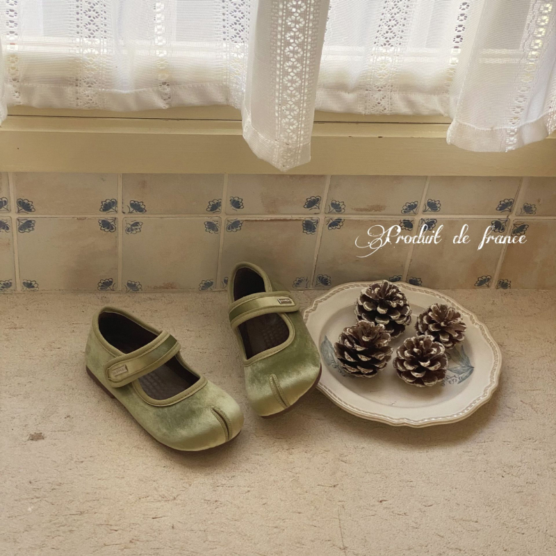 Dječje cipele princeza s Velcro kopčanjem, gumom, gornji materijal: Super Fiber, jesen 2025