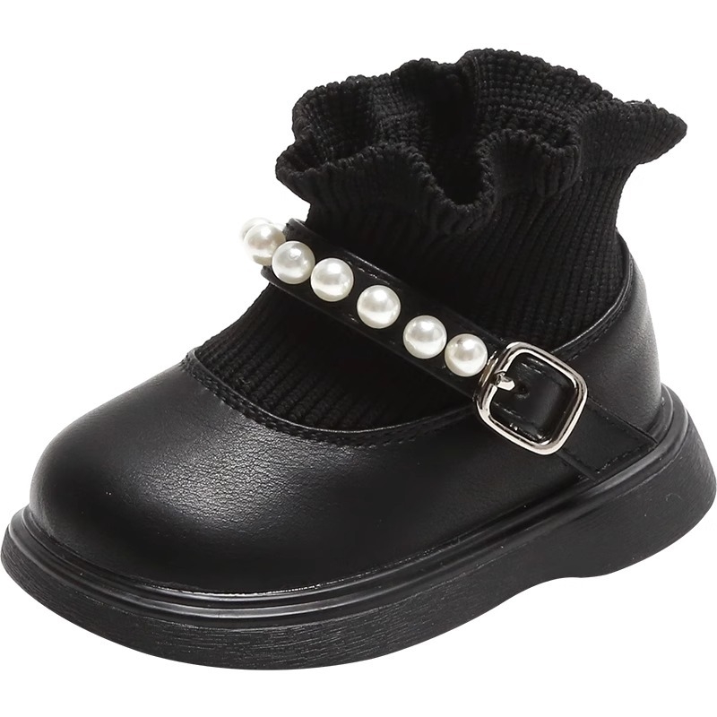 Dječje cipele za djevojčice u stilu princeze s gornjim dijelom od mikrovlakna, gumom, Velcro zatvaračem, umetkom od umjetne vune, za dob 0–3 godina