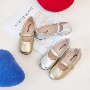 BR2306 Cipele za djevojčice u stilu princeze — gornji dio od mikrovlakana, mekana podloga, za uzrast 1–12 godina