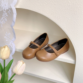 BR2306 Cipele za djevojčice u stilu princeze — gornji dio od mikrovlakana, mekana podloga, za uzrast 1–12 godina