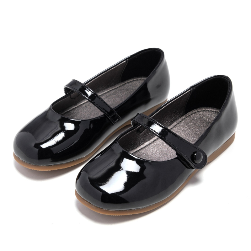 BR2306 Cipele za djevojčice u stilu princeze — gornji dio od mikrovlakana, mekana podloga, za uzrast 1–12 godina