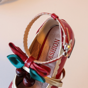 Dječje Mary Jane cipele s PU gornjim dijelom, kopčom, gumom potplatom, prozračne i protuklizne