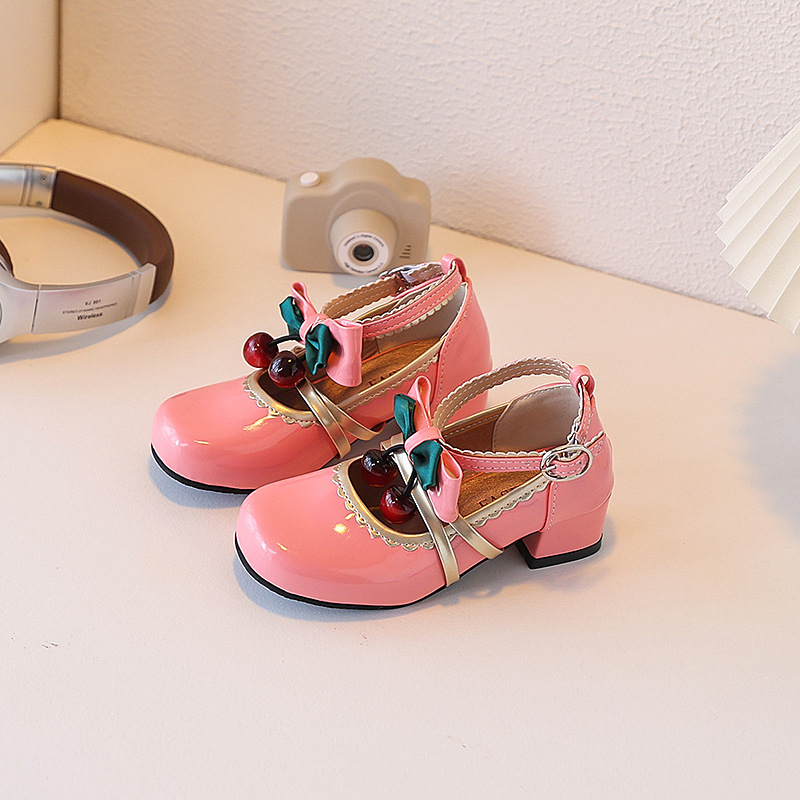 Dječje Mary Jane cipele s PU gornjim dijelom, kopčom, gumom potplatom, prozračne i protuklizne