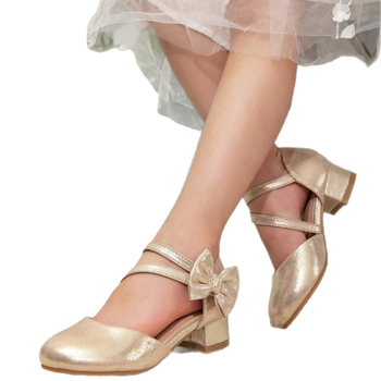 Dječje sandale za djevojčice, PU gornji dio, PU ulošak, TPR đon, Velcro zatvarač, stil princeze