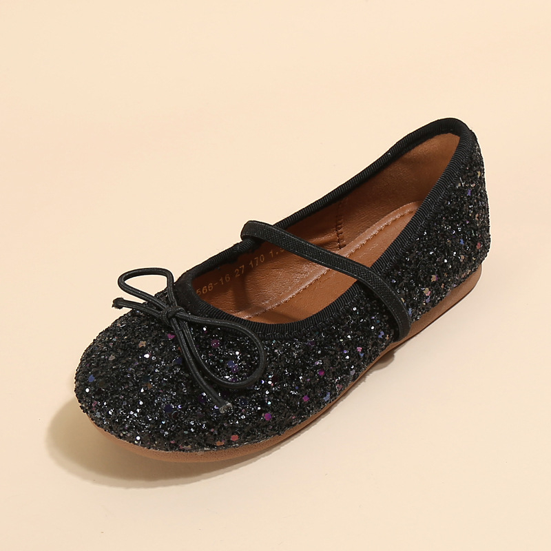 Cipele princeze za djevojčice – Velcro zatvaranje, gornji dio od platna, gumeni potplat, PU uložak, podstava od umjetne kože