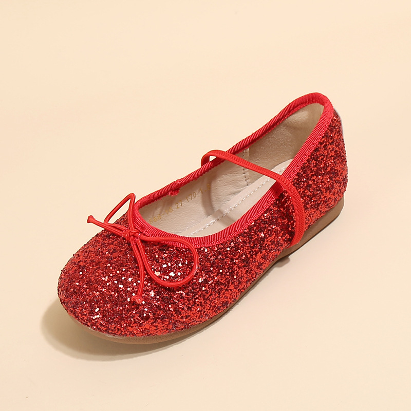 Cipele princeze za djevojčice – Velcro zatvaranje, gornji dio od platna, gumeni potplat, PU uložak, podstava od umjetne kože