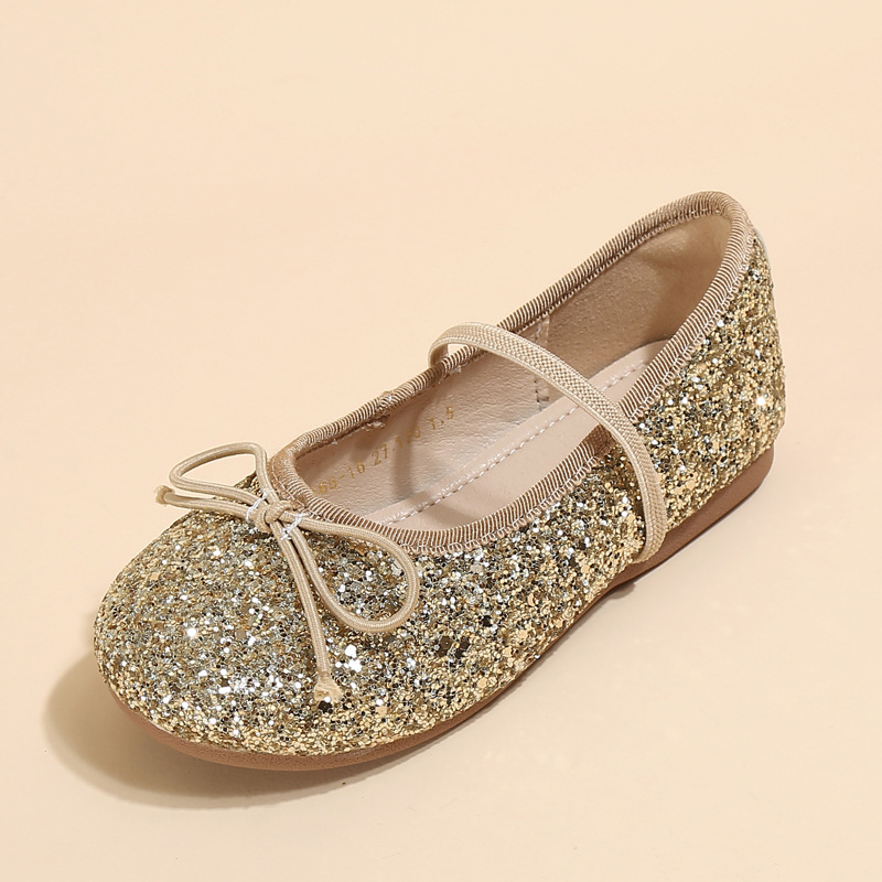 Cipele princeze za djevojčice – Velcro zatvaranje, gornji dio od platna, gumeni potplat, PU uložak, podstava od umjetne kože