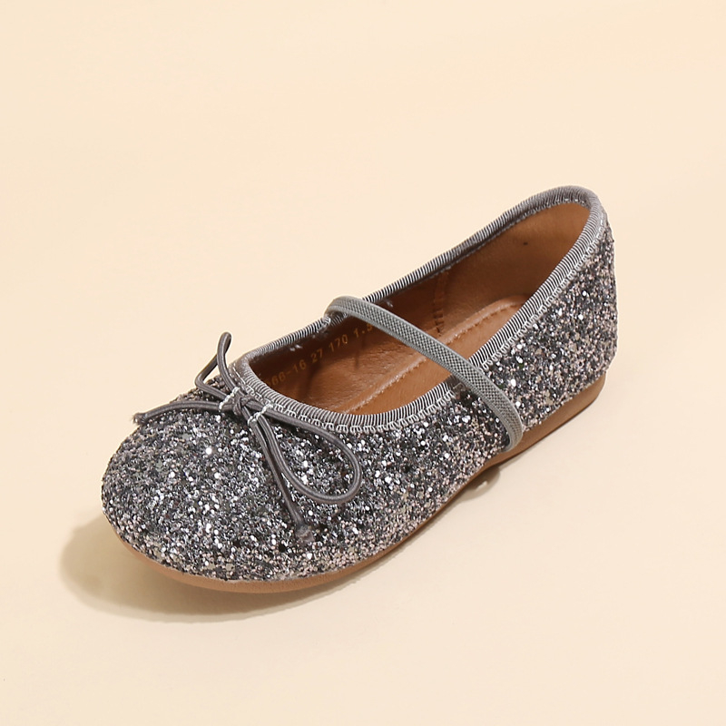 Cipele princeze za djevojčice – Velcro zatvaranje, gornji dio od platna, gumeni potplat, PU uložak, podstava od umjetne kože