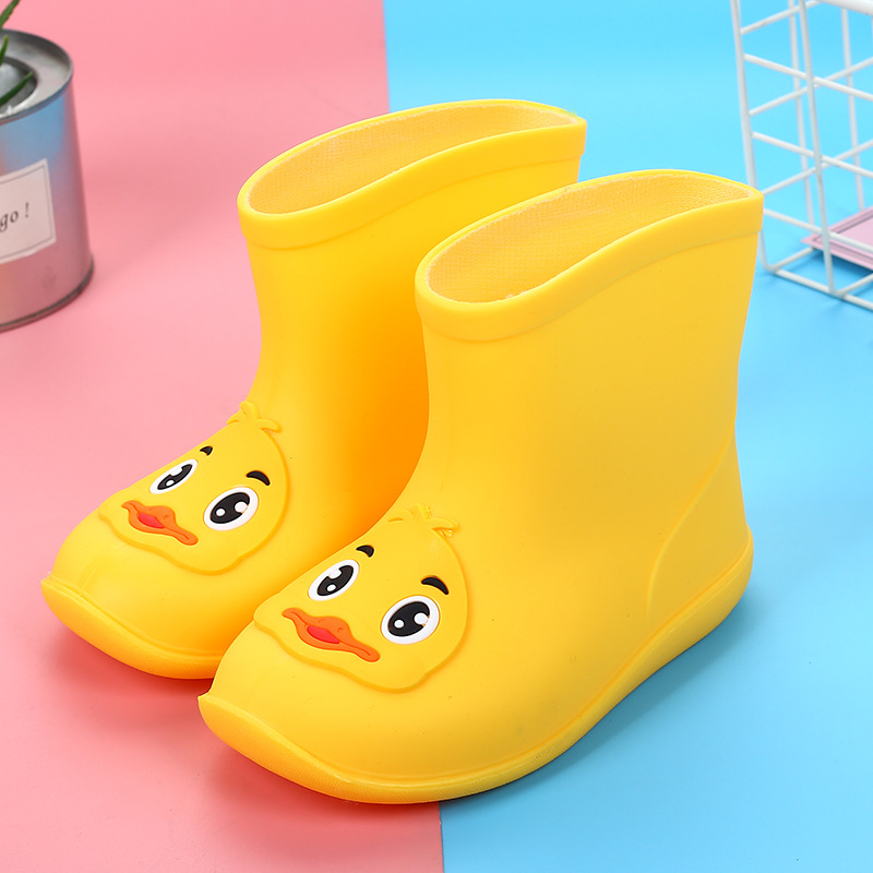 Dječje PVC čizme za kišu, protuklizne, vodootporne, s karikaturnim uzorkom, unisex