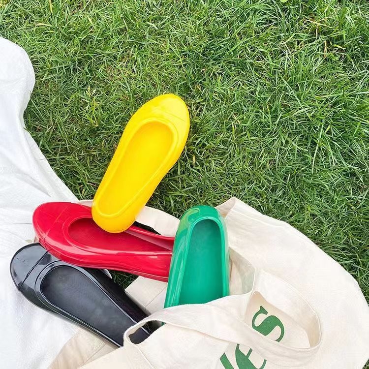 minihelisha Dječje kišne čizme, unisex, PVC gornji dio, plosnata peta, niski dio čizme
