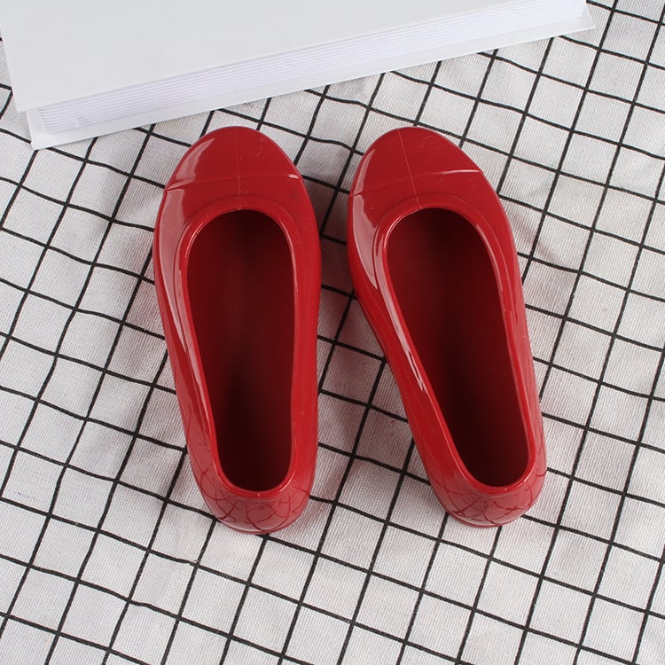 minihelisha Dječje kišne čizme, unisex, PVC gornji dio, plosnata peta, niski dio čizme