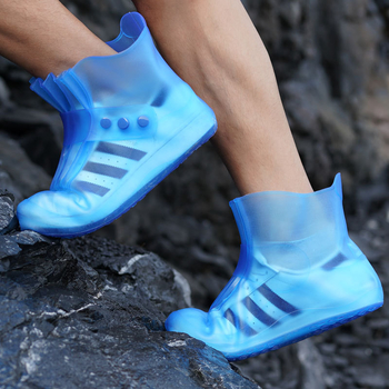 Unisex PVC čizme za kišu, Love the Rain, vodootporne, debeli đon, otporne, tople i prozračne, srednja visina štita, okrugla prst, ravna potpetica