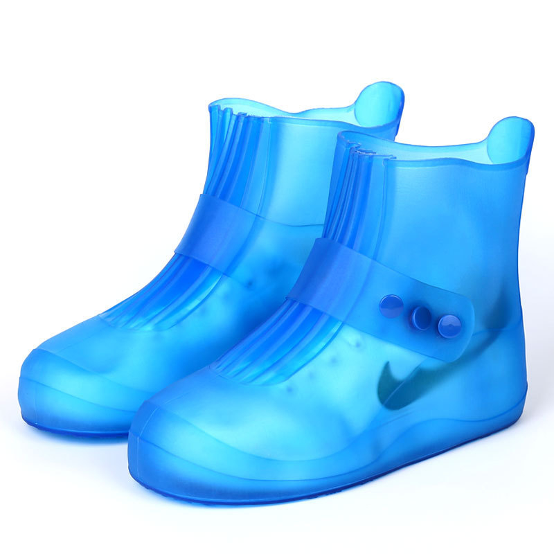 Unisex PVC čizme za kišu, Love the Rain, vodootporne, debeli đon, otporne, tople i prozračne, srednja visina štita, okrugla prst, ravna potpetica